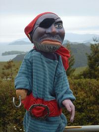 Der Pirat auf der Halbinsel Coromandel, Neu Seeland